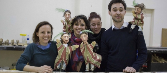 Puppets for Monsieur de Pourceaugnac